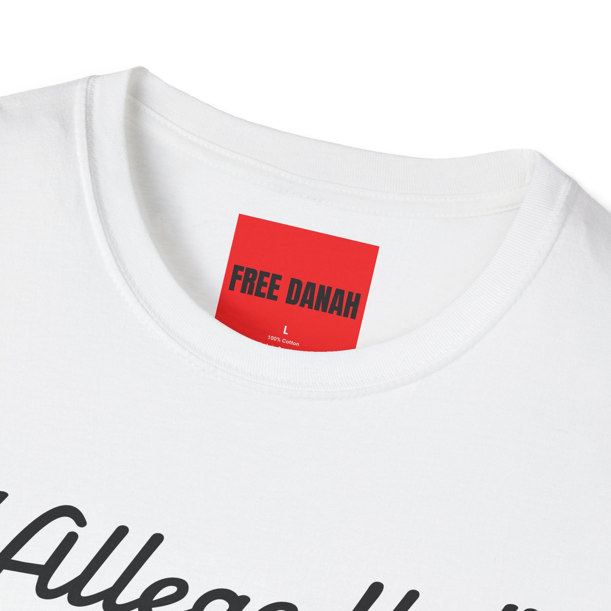 The "Allegedly" Graphic Tee: Free Danah Edition